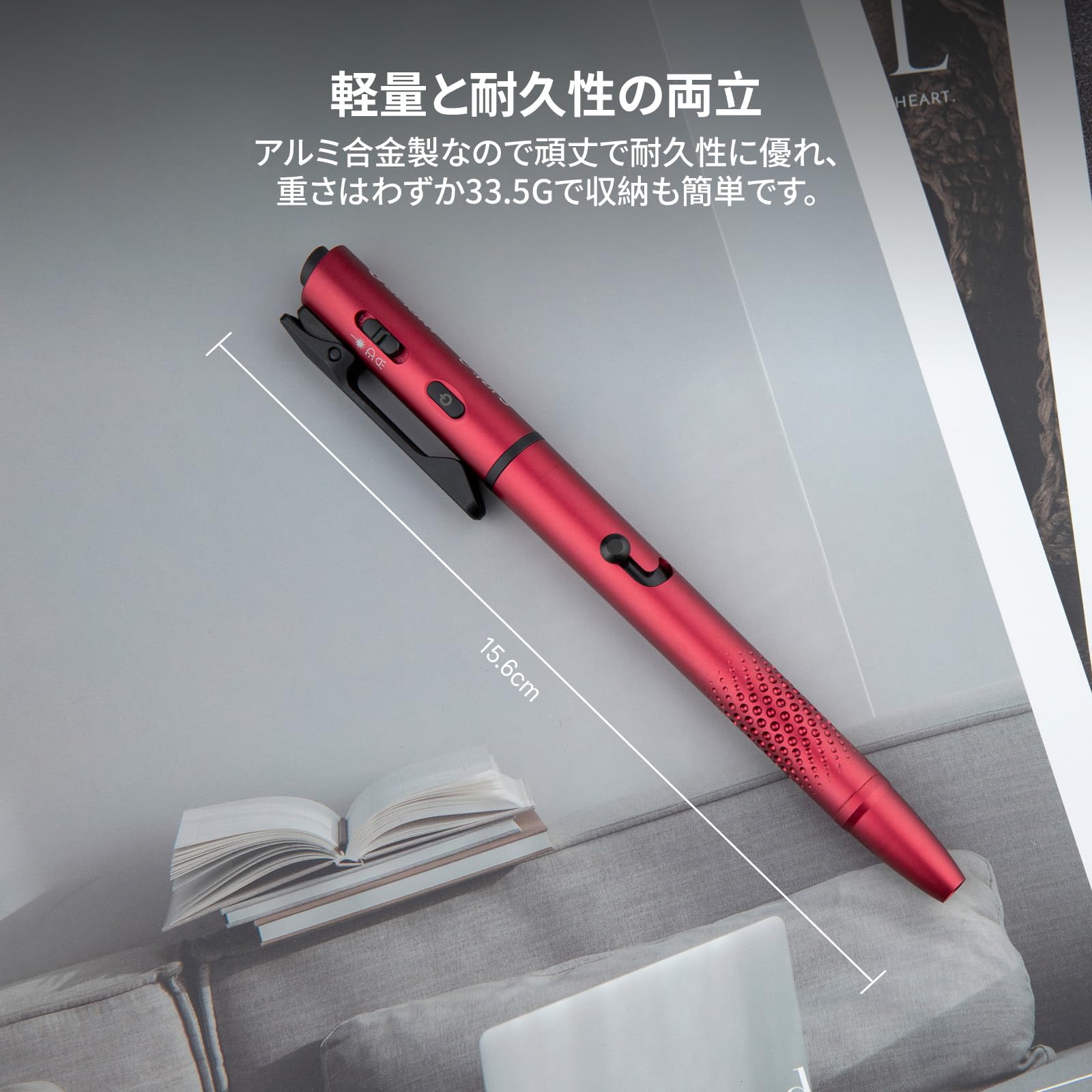 Amazon | OLIGHT(オーライト) O'Pen 3 EDC ペンライト 多機能ペン 充電