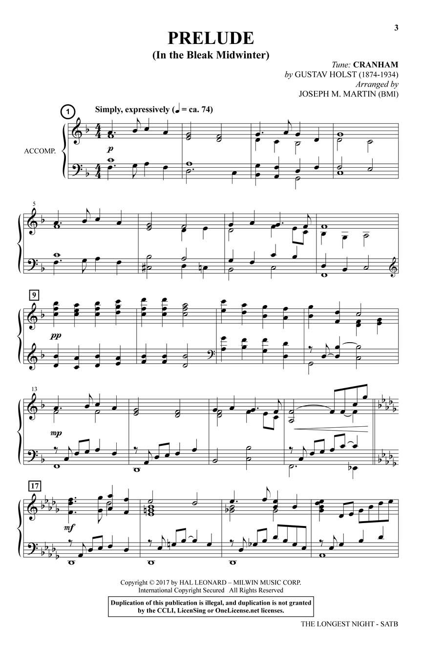 The Longest Night: A Winter Service of Hope and Healing