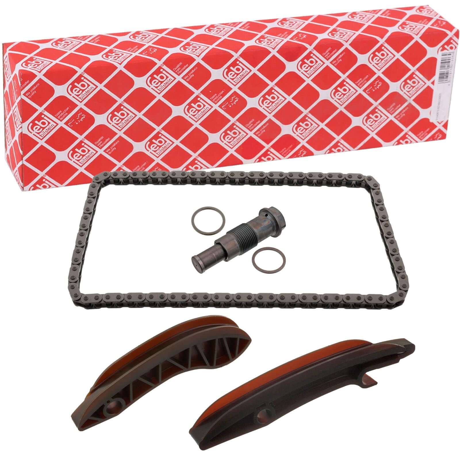 febi bilstein 49506 Timing Chain Kit for camshaft, TRITAN®-coated, pack of one