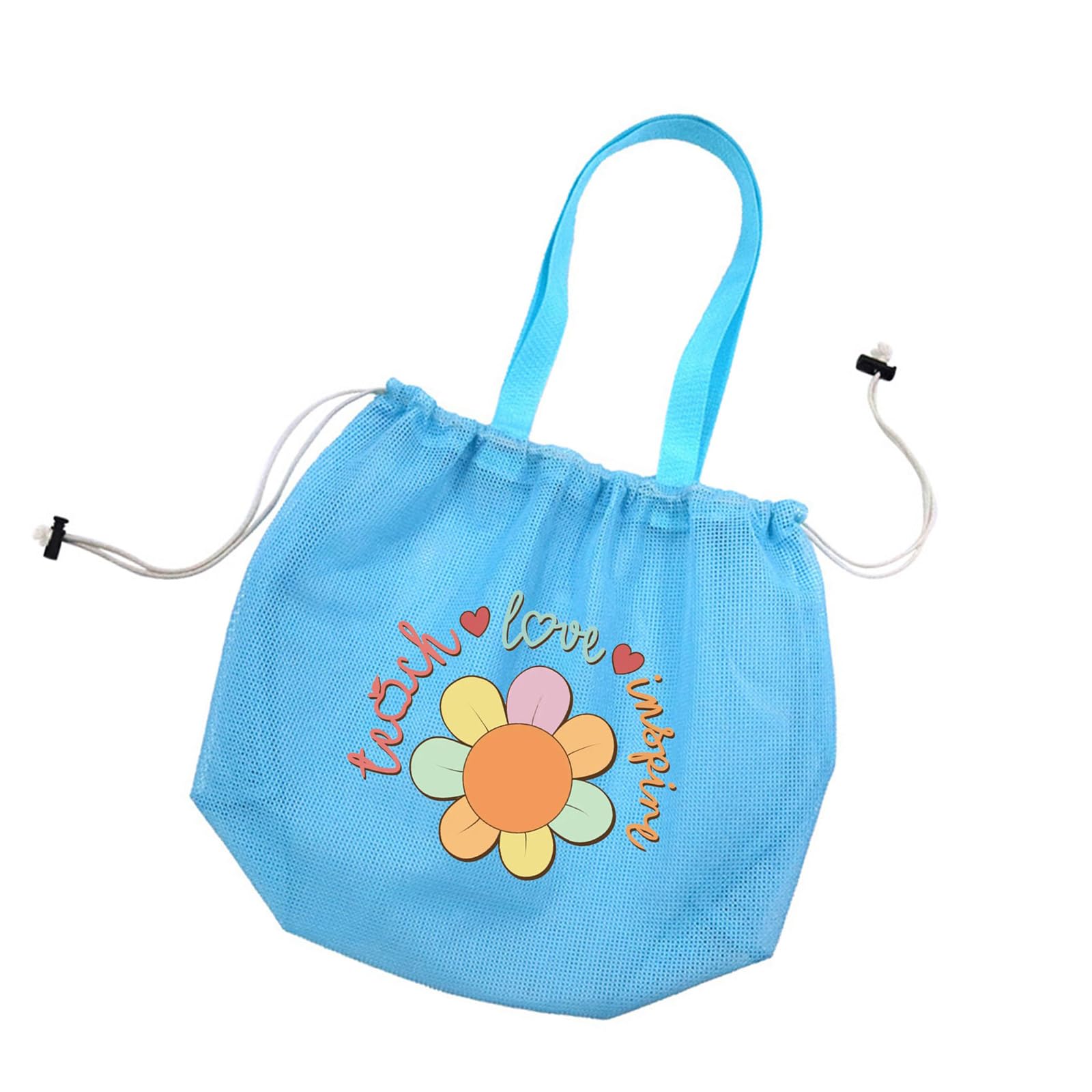 Beach Toy Bag Sand Toy Bag Meshes Beach Swimming Pool Shell Collecting Boys and Girls