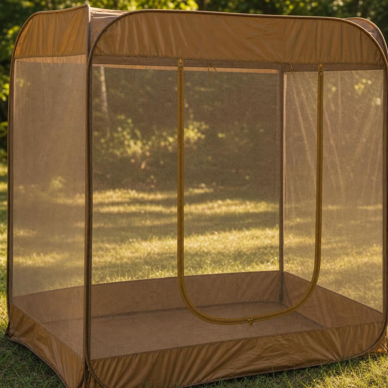 da Campeggio 3 Stagioni con Zanzariera Integrata Automatica -Up per Outdoor, per esterni - per escursioni, Style 1