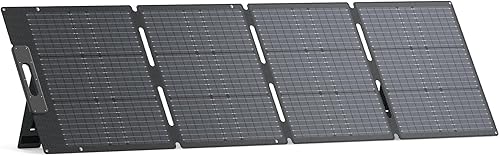 BLUETTI 200W Solar Panel for Solar Generator EB3A AC2A AC50B AC70 AC180 AC200L Elite 200 V2 AC300 AC500 B300K, Foldable Solar Charger with