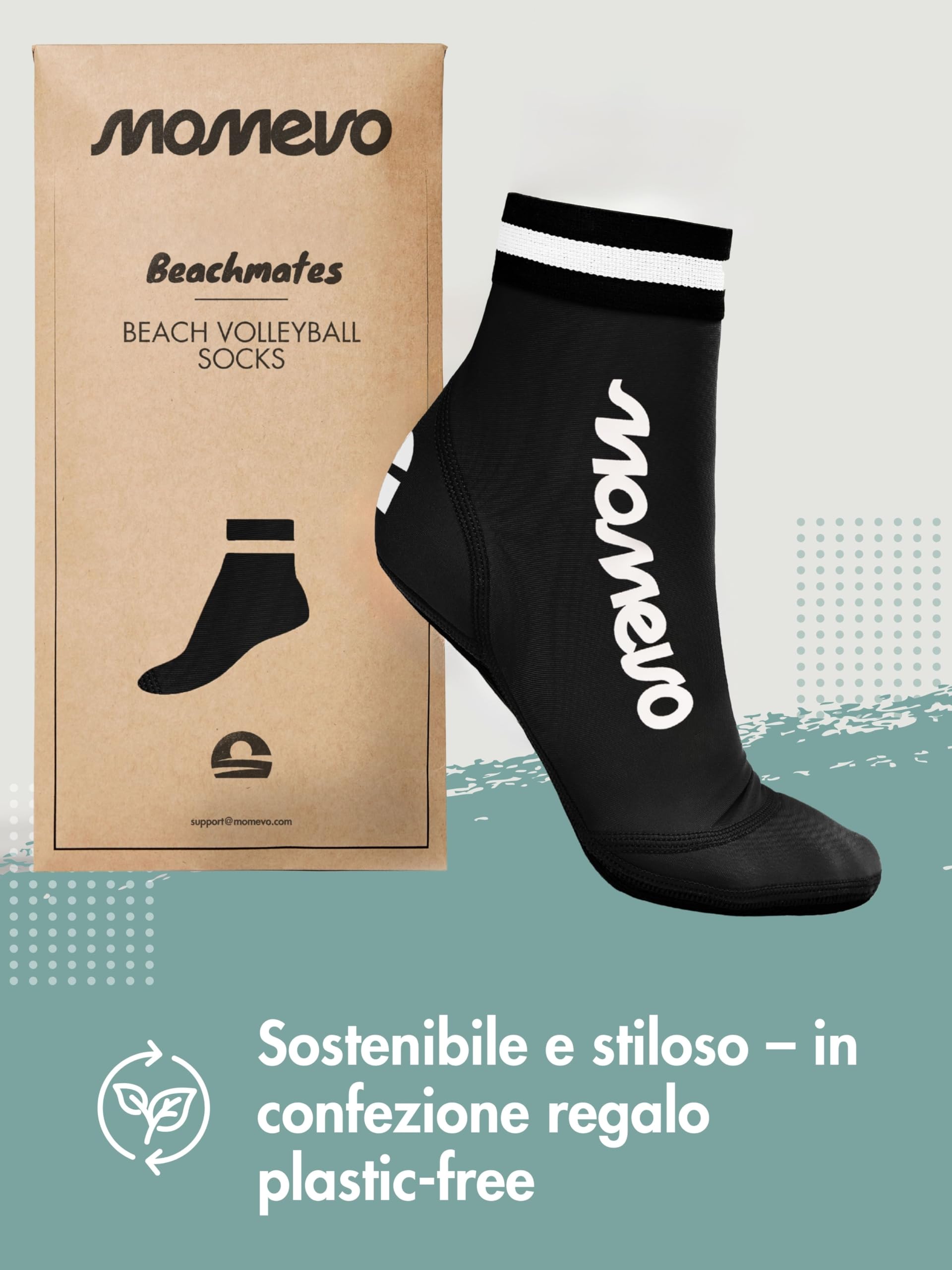 Beachmates Calzari Beach Volley in Neoprene – Protezione dal Freddo, Ideali anche per Beach Tennis e Beach Soccer