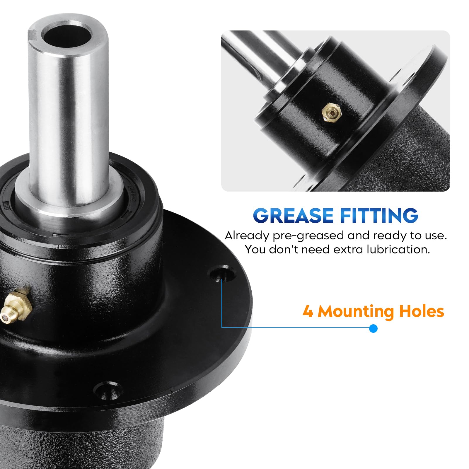 Amazon.com : Deck Spindle Assembly for Scag Cheetah, Sabre