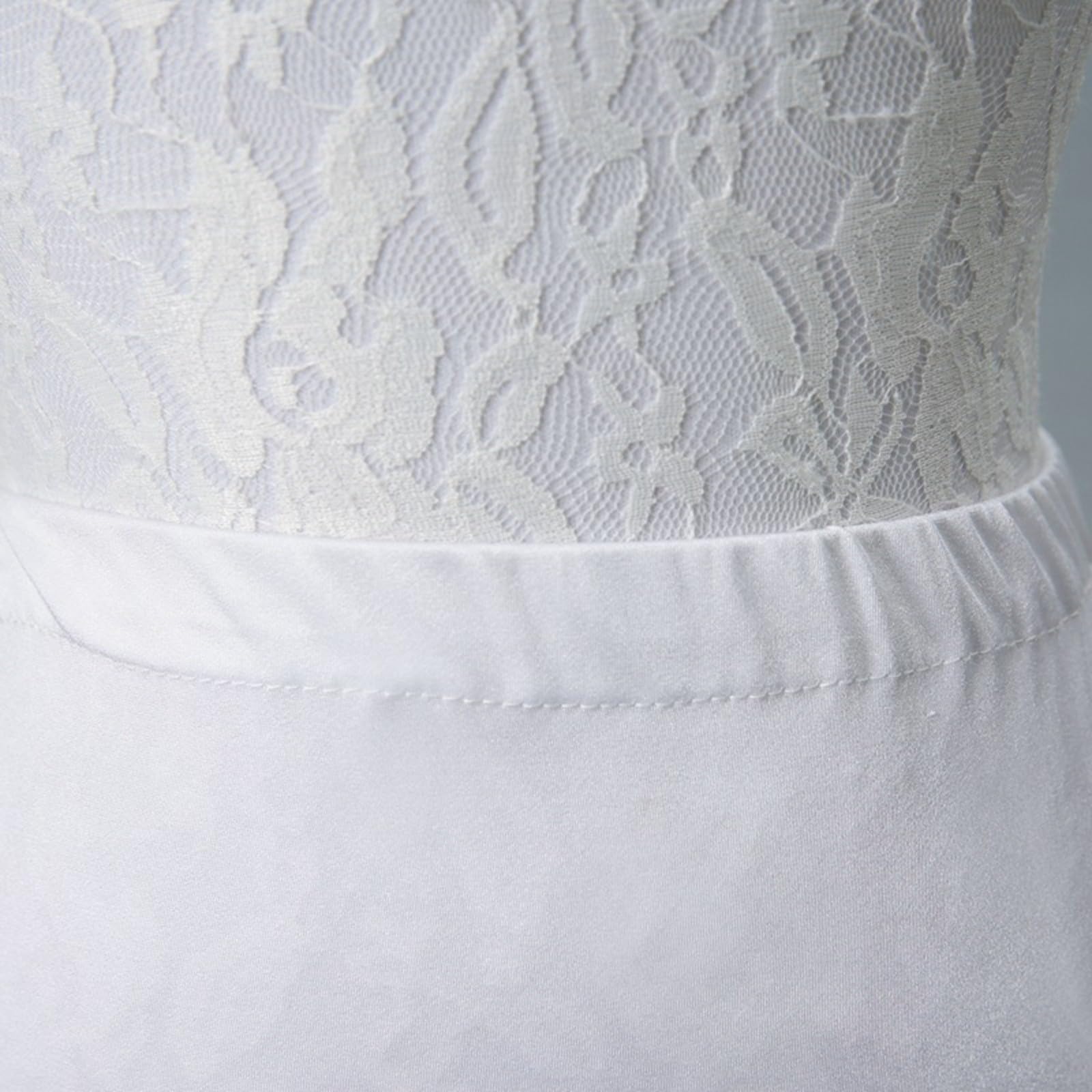Carnaval Jupe courte femme mode décontractée robe de mariée blanche adulte mince longue ligne A Traîne robe à pompon 2026