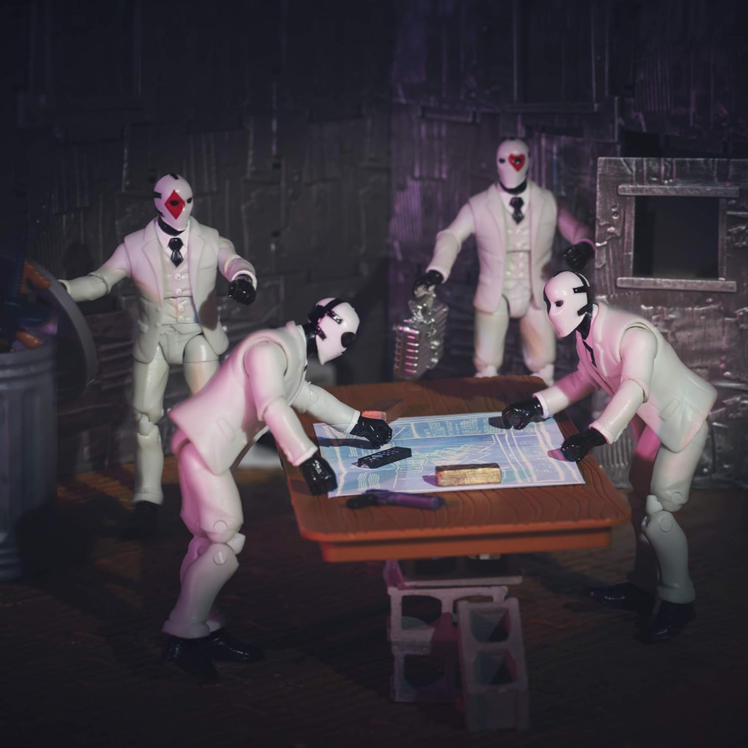 Fortnite Squad Mode 4 Figure Pack, Highstakes (Amazon Exclusive)