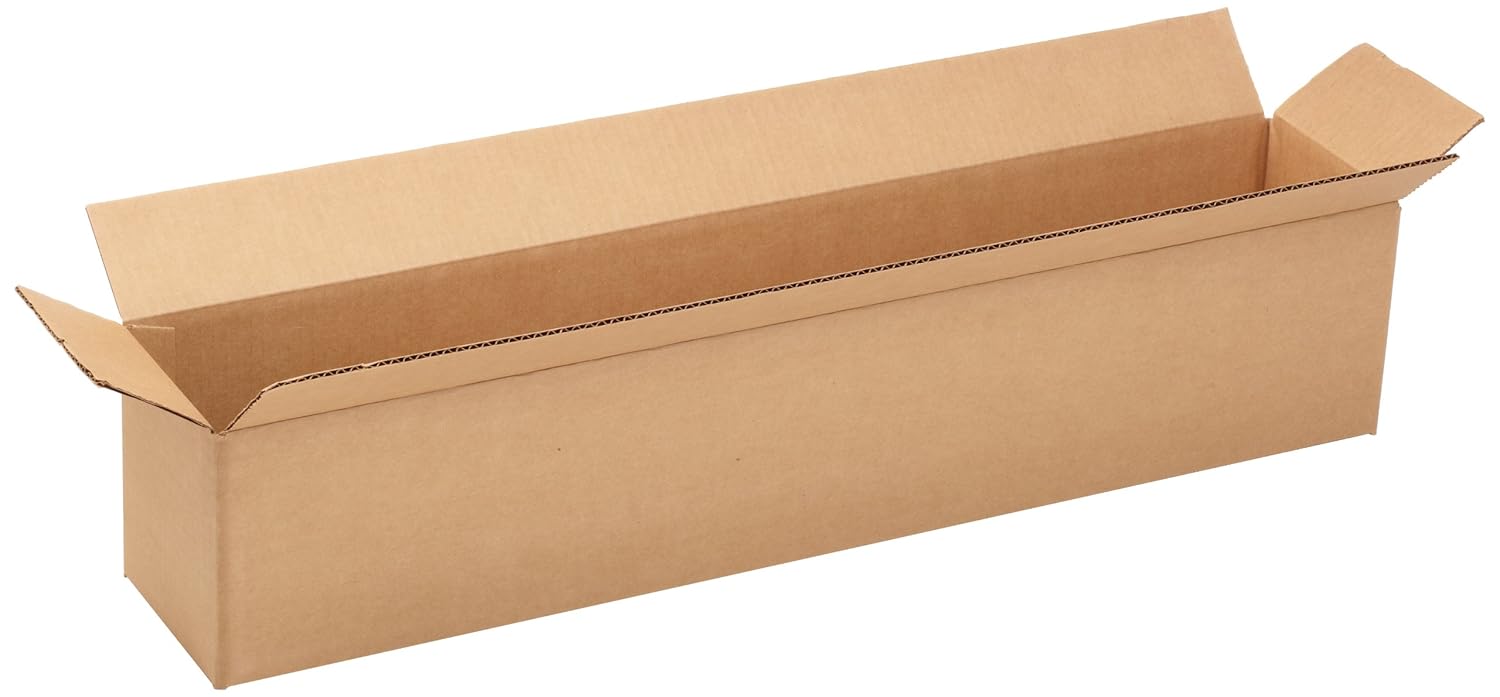 AVIDITI 32x6x6 Long Corrugated Boxes, Long, 32L x 6W x 6H, Pack of 25 Shipping