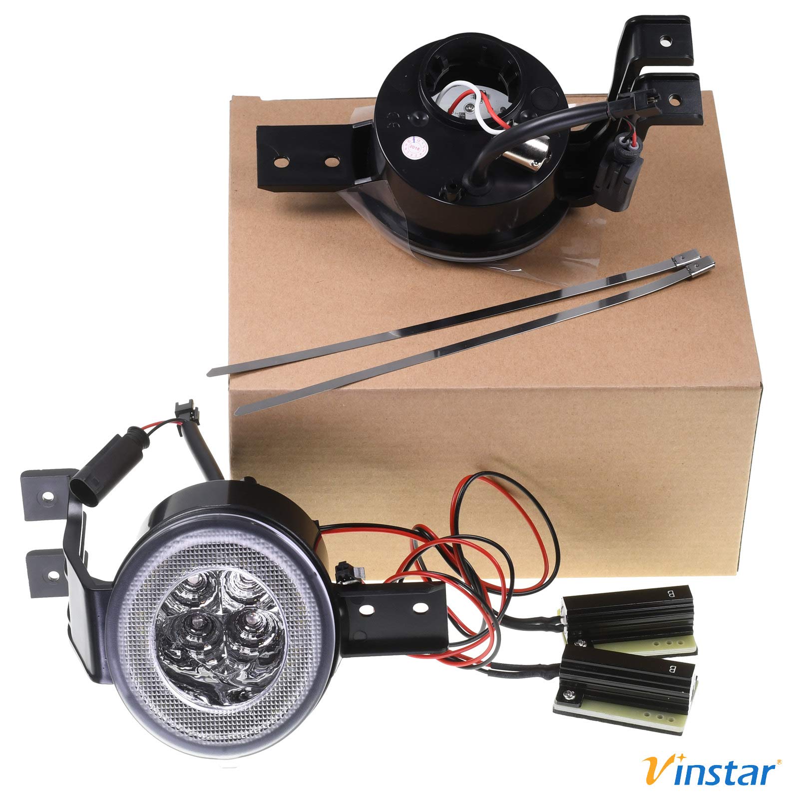 VINSTAR Paar LED Front Blinker + POSITIONSLICHT + Zulassung kompatibel mit Mini R50 R52 R53 2001-2006