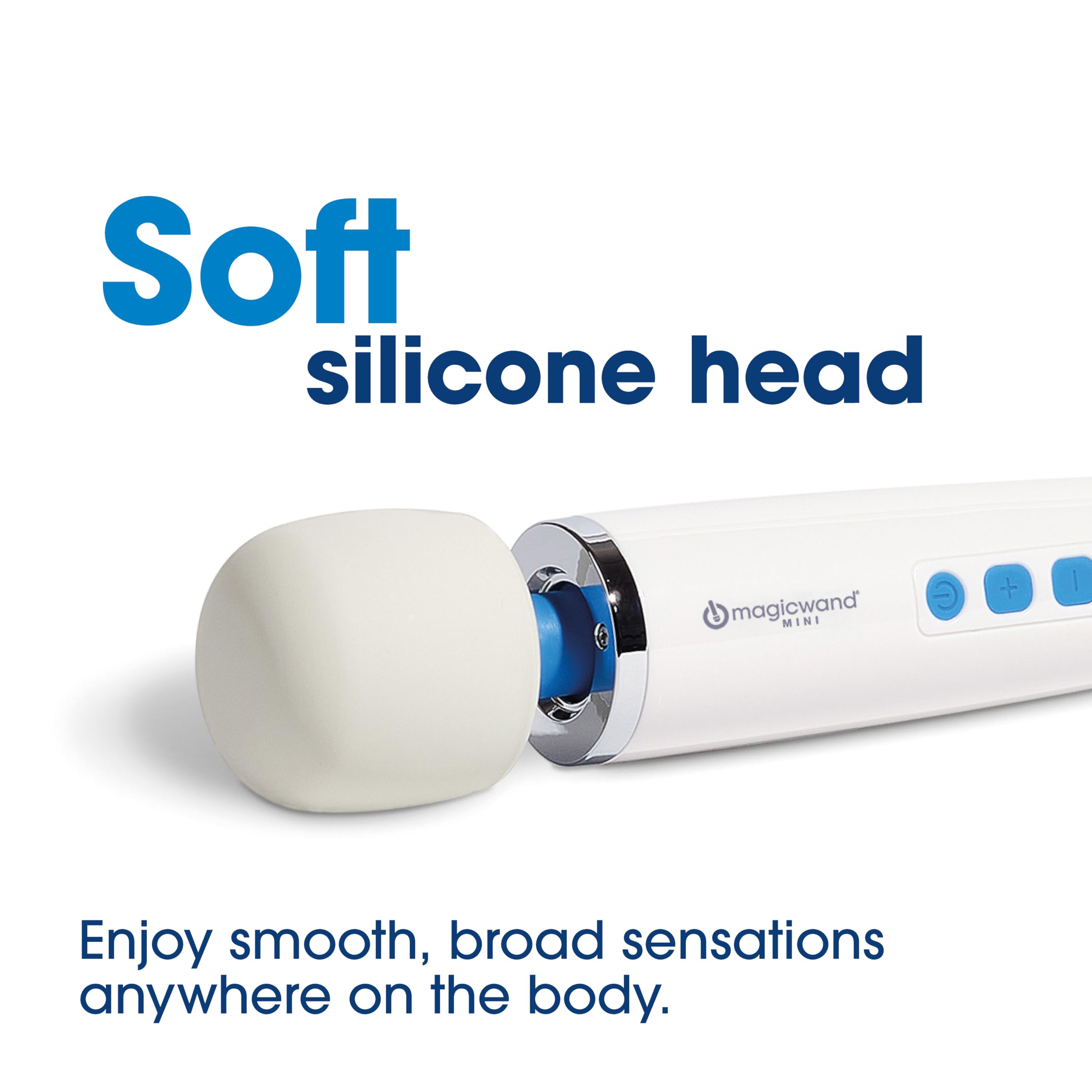 Magic Wand HV-260 ā Handheld Plug-in 2-Speed Personal Vibrator & Massager for Women, Men, & Couples ā Delivers Targeted, Deep Rumbly Power and Continuous Use: Mini