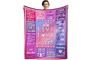 Cheerleader Gifts Blanket: The Perfect Cheerleading Gift for Girls