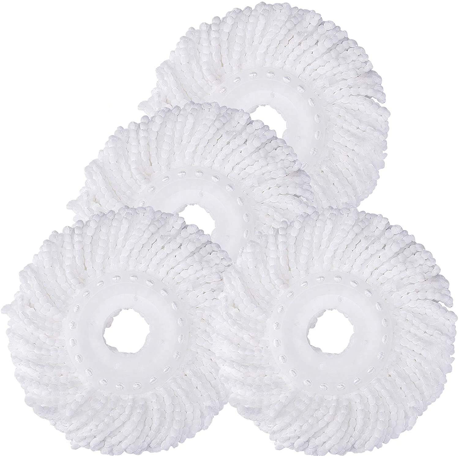 Abby mop Head Refill, Spin mop Refills only, mop, Floor Cleaning mop for Home, Cleaning mop, Cleaning Tools Refil for Floor Cleaning Mop refil Pack of 4