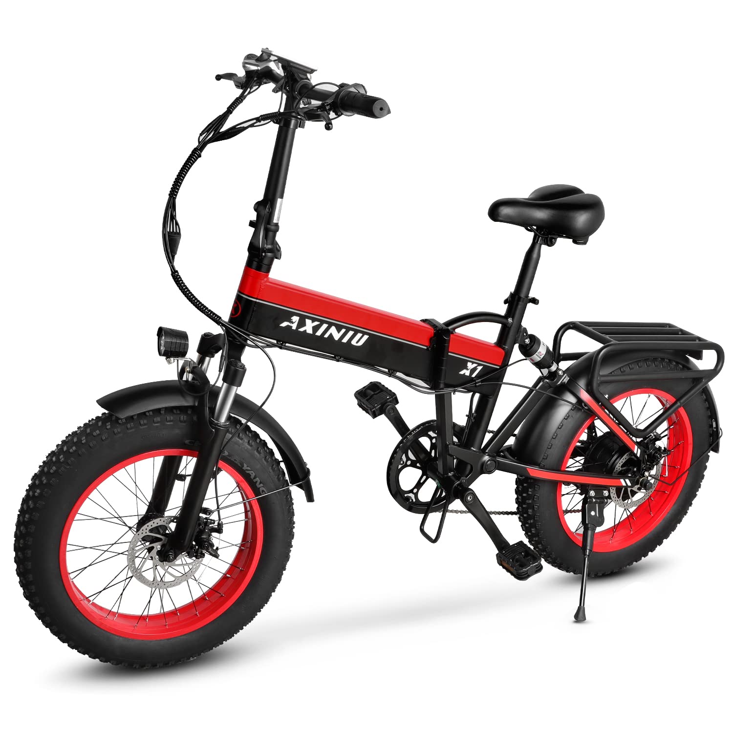 Buy AIWARGOD Electric Bike for Adults, 750W Folding Electric Bicycle