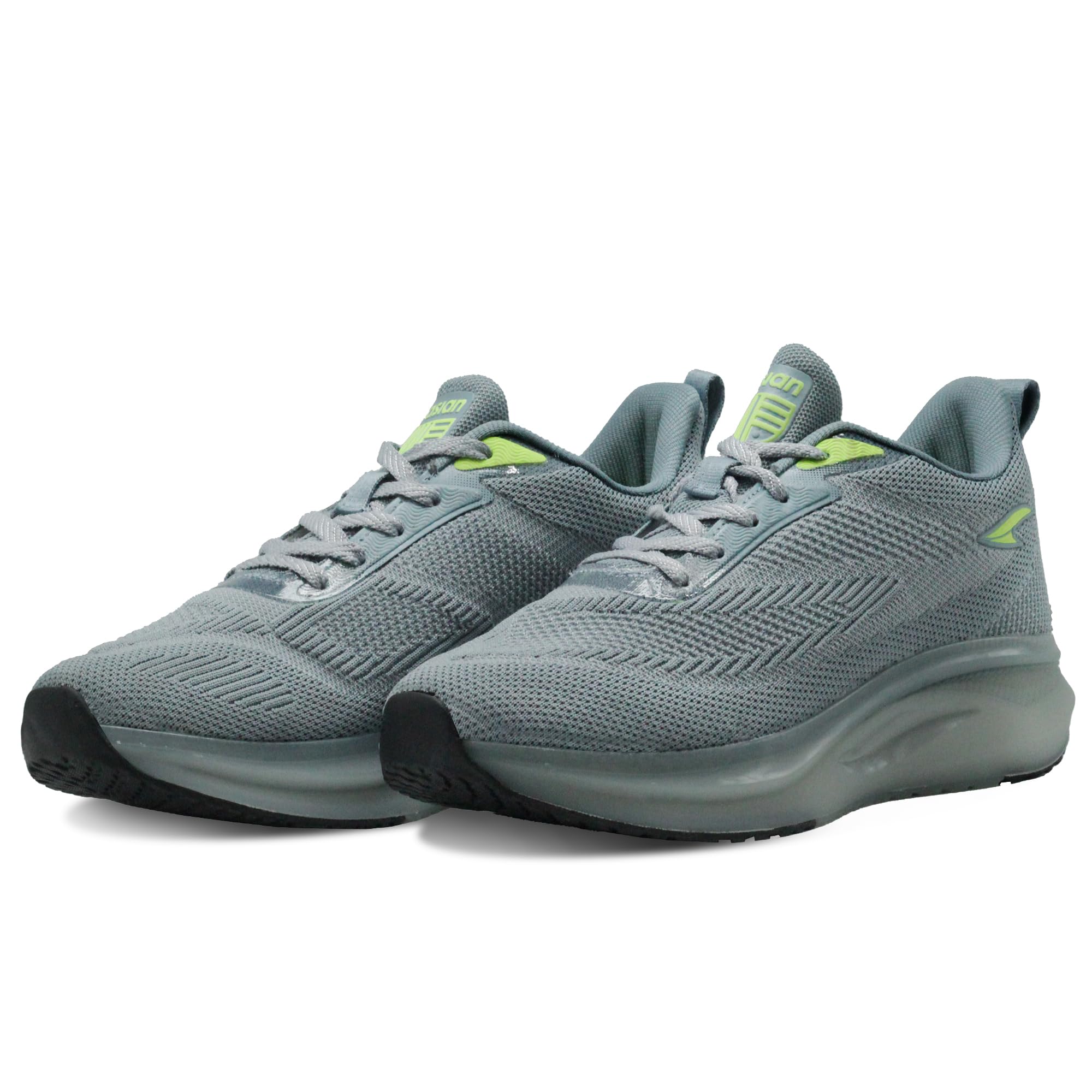 Men POWERPLAY-03 Running and Casual wear Walking Shoes with Laces, Lightweight and Comfortable Shoes with Upper Fabric for Men & Boys