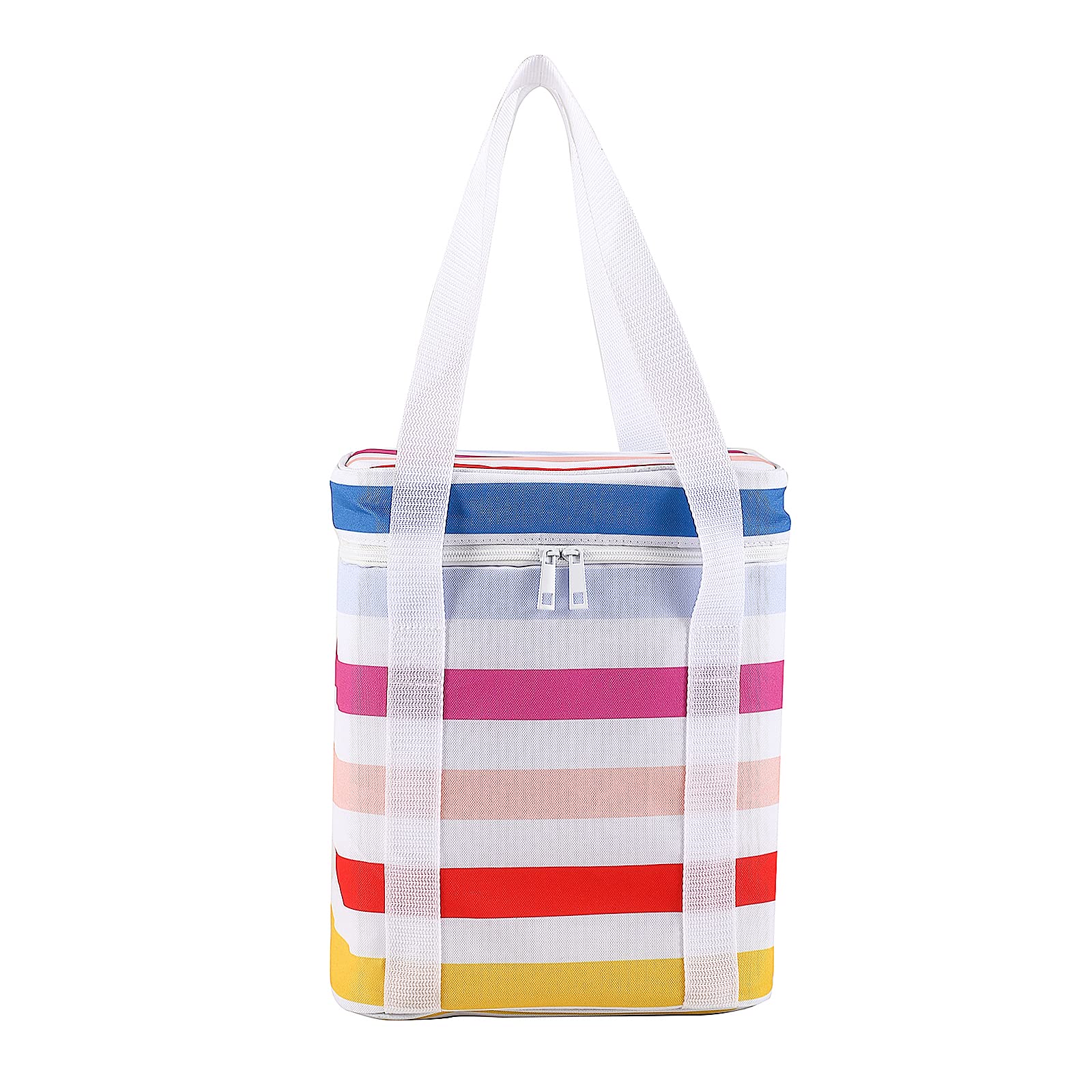 Sac isotherme pour 4 bouteilles de vin, sac isotherme et étanche pour pique-nique, cadeau de vin, grande capacité pour plage, piscine, bateau, parc, voyage et restaurant BYOB, cadeau pour femme