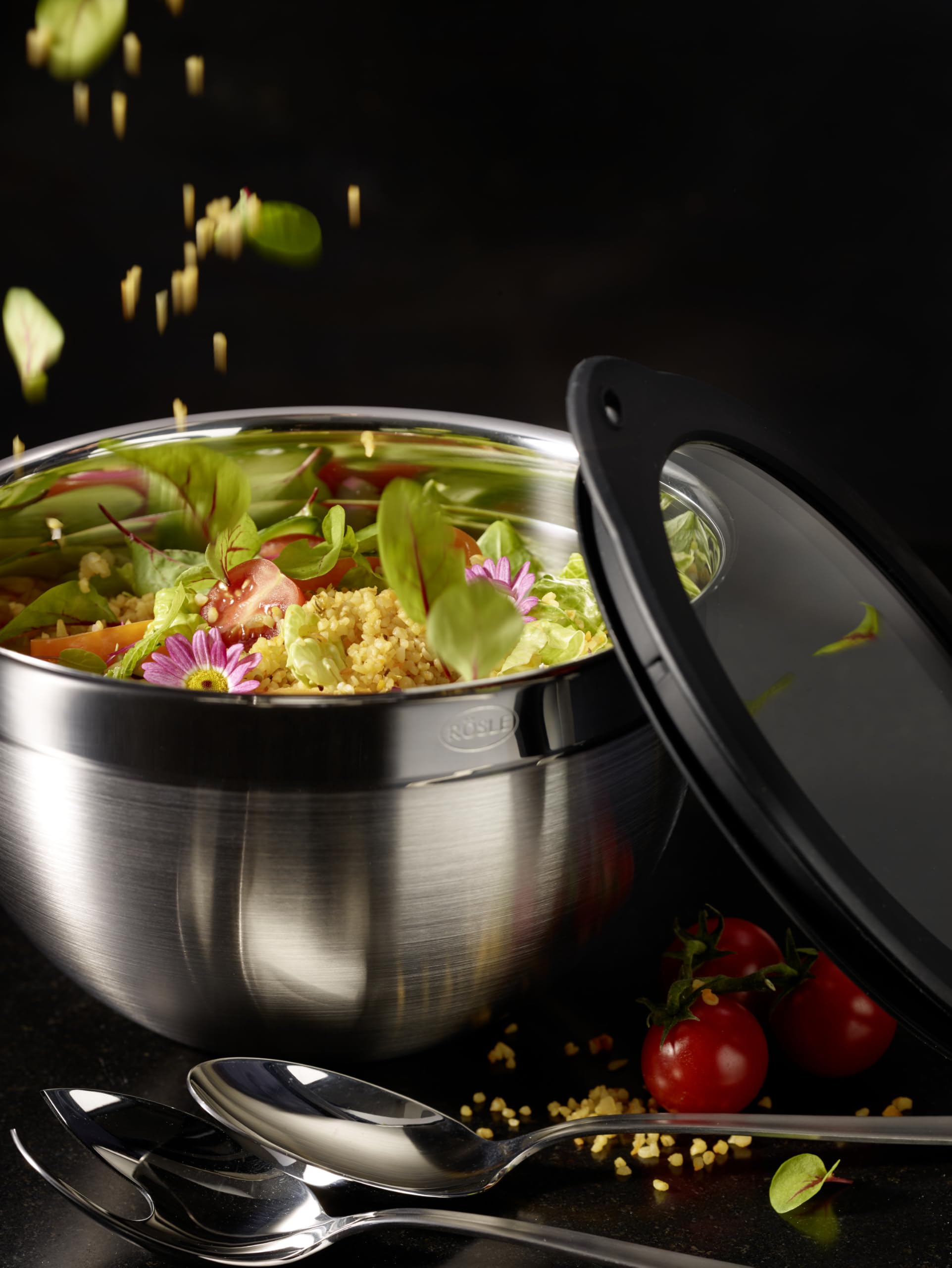 RÖSLE Edelstahl Schüssel 20cm - Spülmaschinenfest 18/10