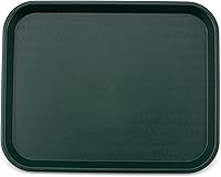 Vista 11 de Carlisle FoodService Products Bandeja de plástico para cafetería de comida rápida, 14" x 18", verde (paquete de 2)