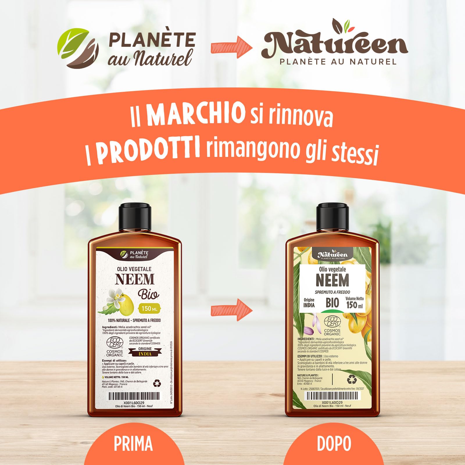 Olio di Neem Biologico 500 ml