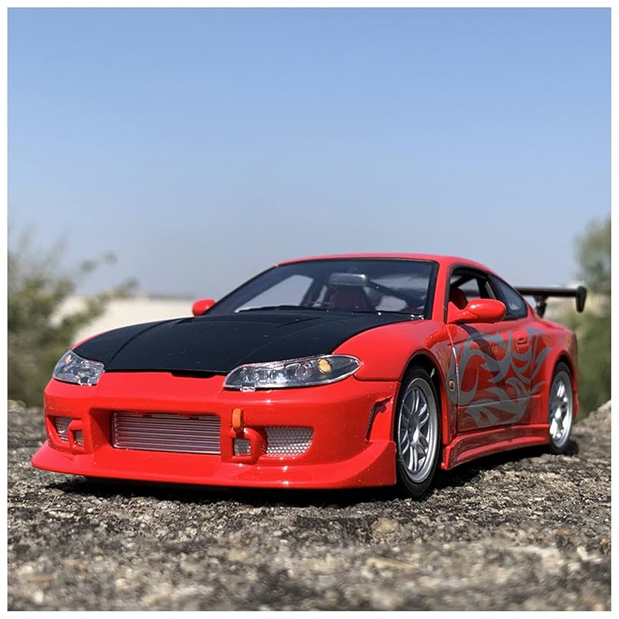 ホットワークス 1/24 ダイキャストモデルカーシルビア　S15 Amazon | HOT WORKS 日産 シルビア S15 1/24 ミニカー 白