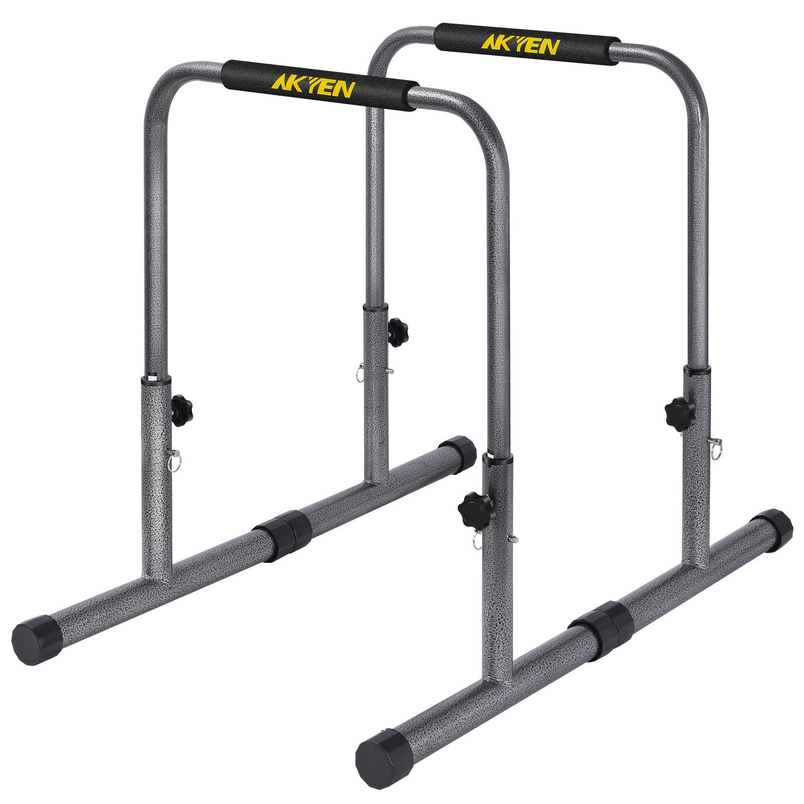 Dip Station Dip Bar Adjustable Workout Parallel Bars with 300LBS Capacity
