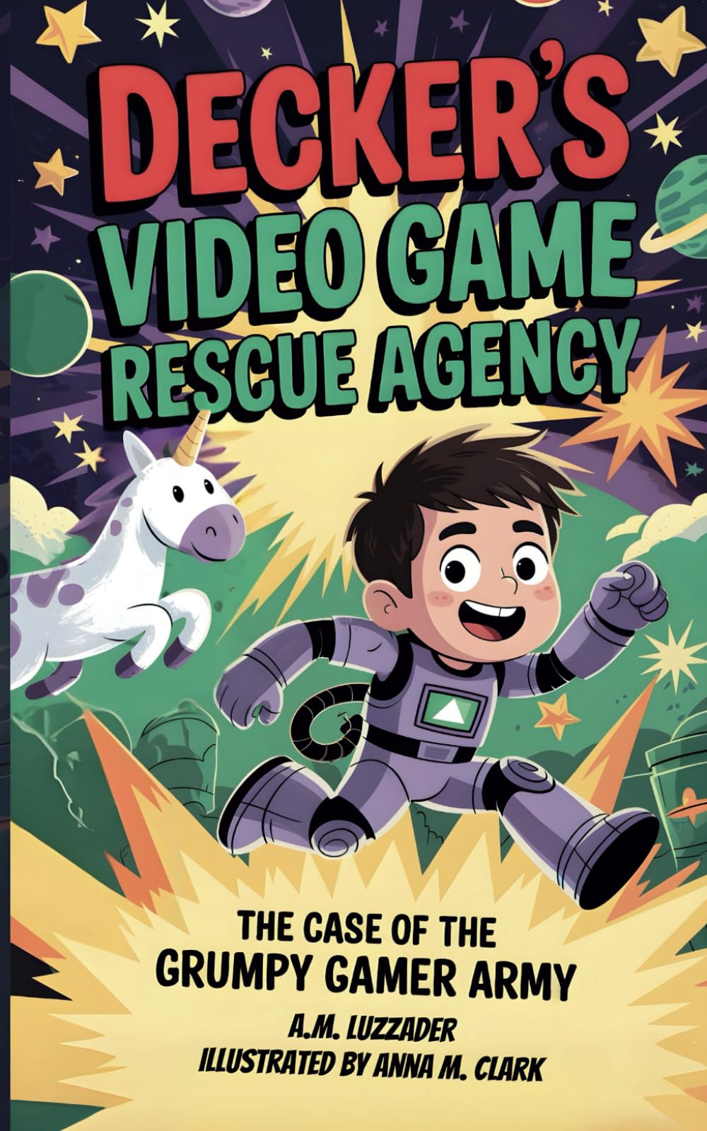 Decker's Video Game Rescue Agency: The Case of the Grumpy Gamer Army