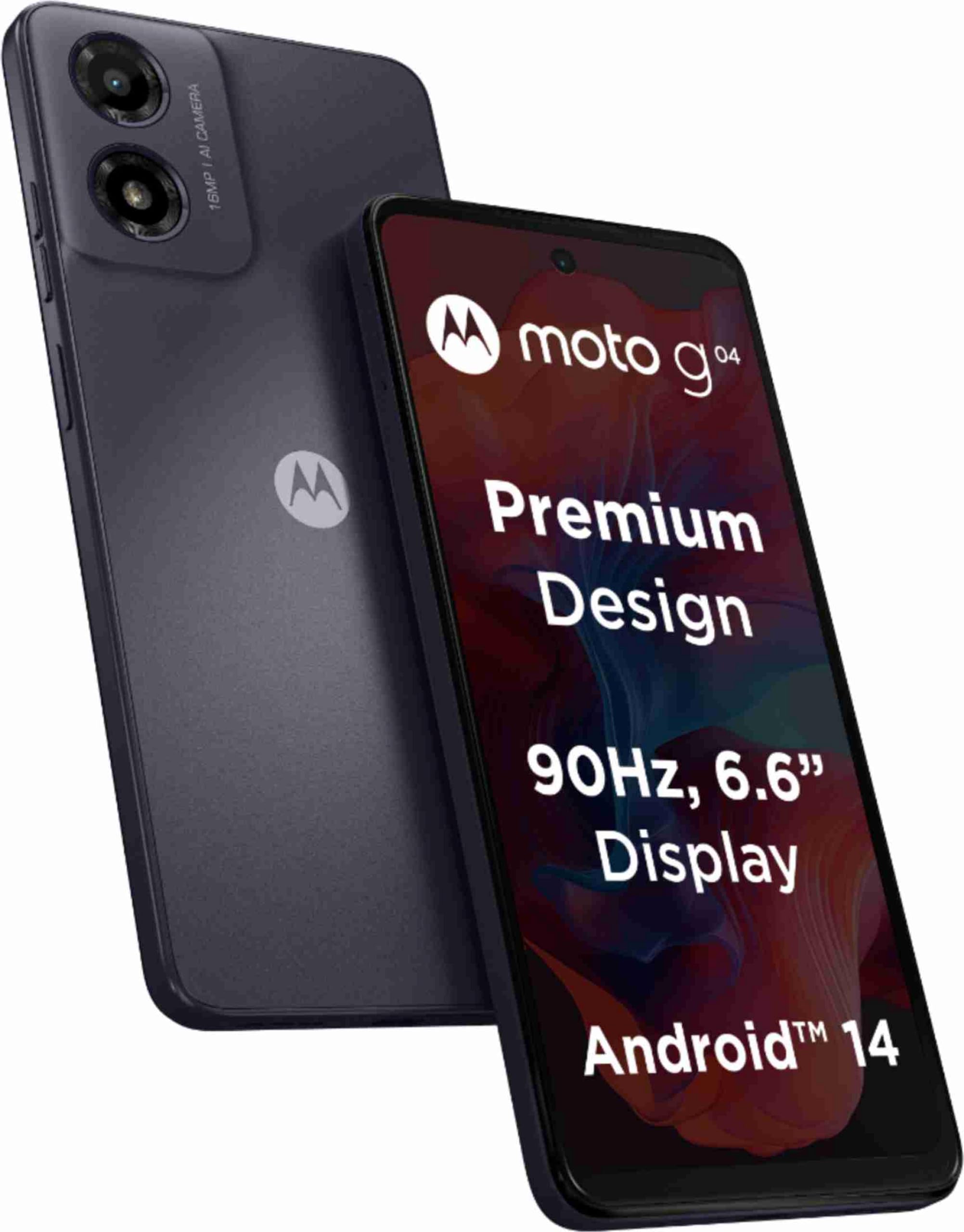 Motorola G04 4G (Concord Black, 8GB RAM, 128GB Storage) : Amazon