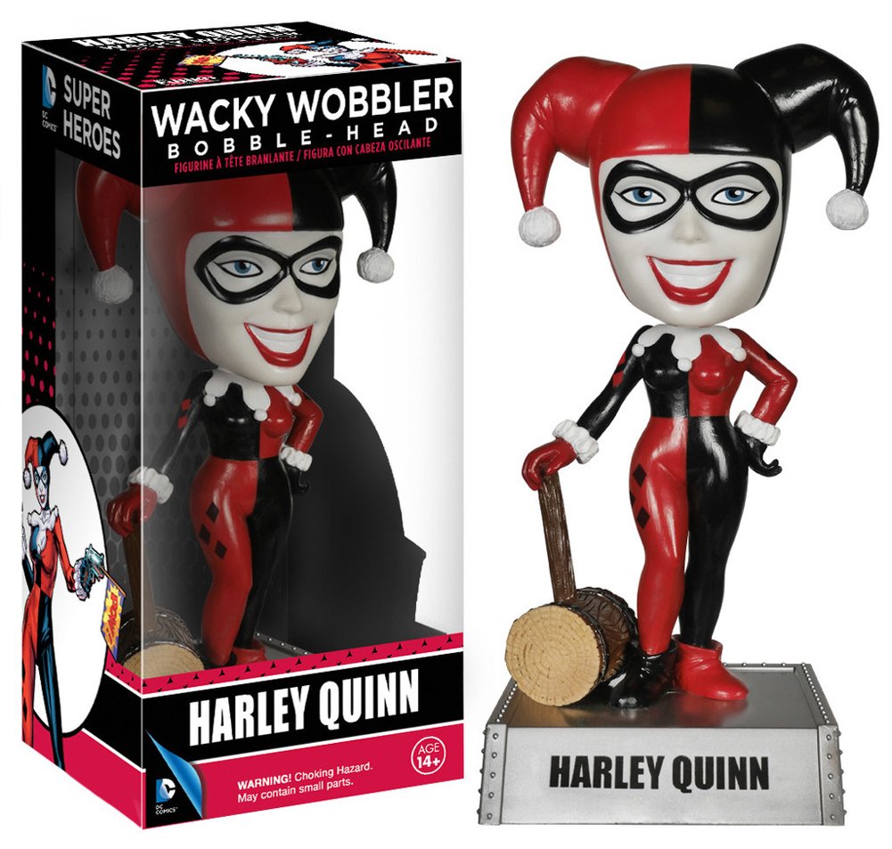 Amazon.com: Funko Wacky Wobbler: DC Harley Quinn : Toys & Games