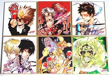 天野明展　in京都　ミニ色紙コレクション　リボーン　綱吉 Amazon.co.jp: 家庭教師ヒットマンREBORN!リボーン 天野明展 in