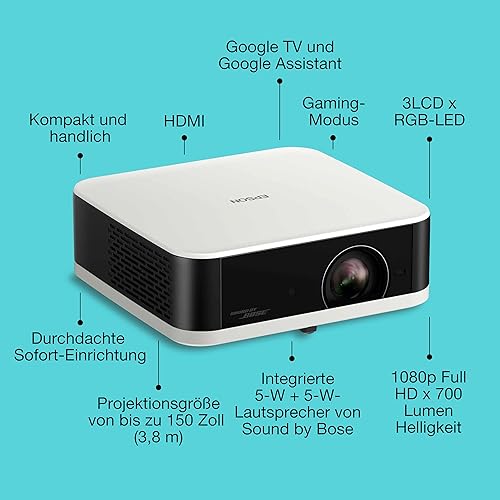 Epson Lifestudio Pop EF-61W Diamantweiß — šoninis vaizdas