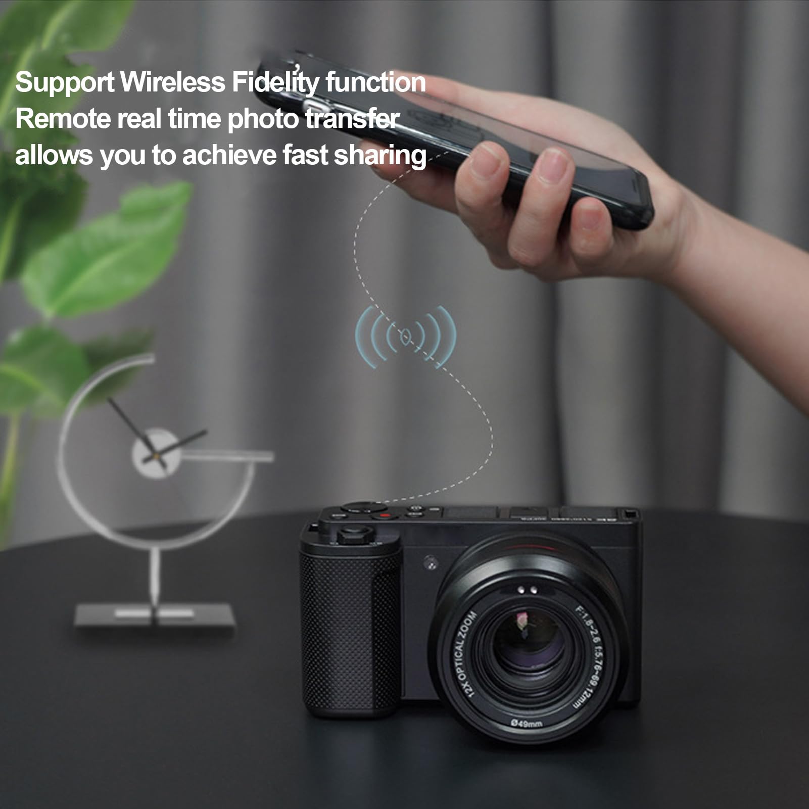 Amazon | 写真用デジタルカメラ、5K 64MP 30FPS HDR DSLRカメラ、3.2