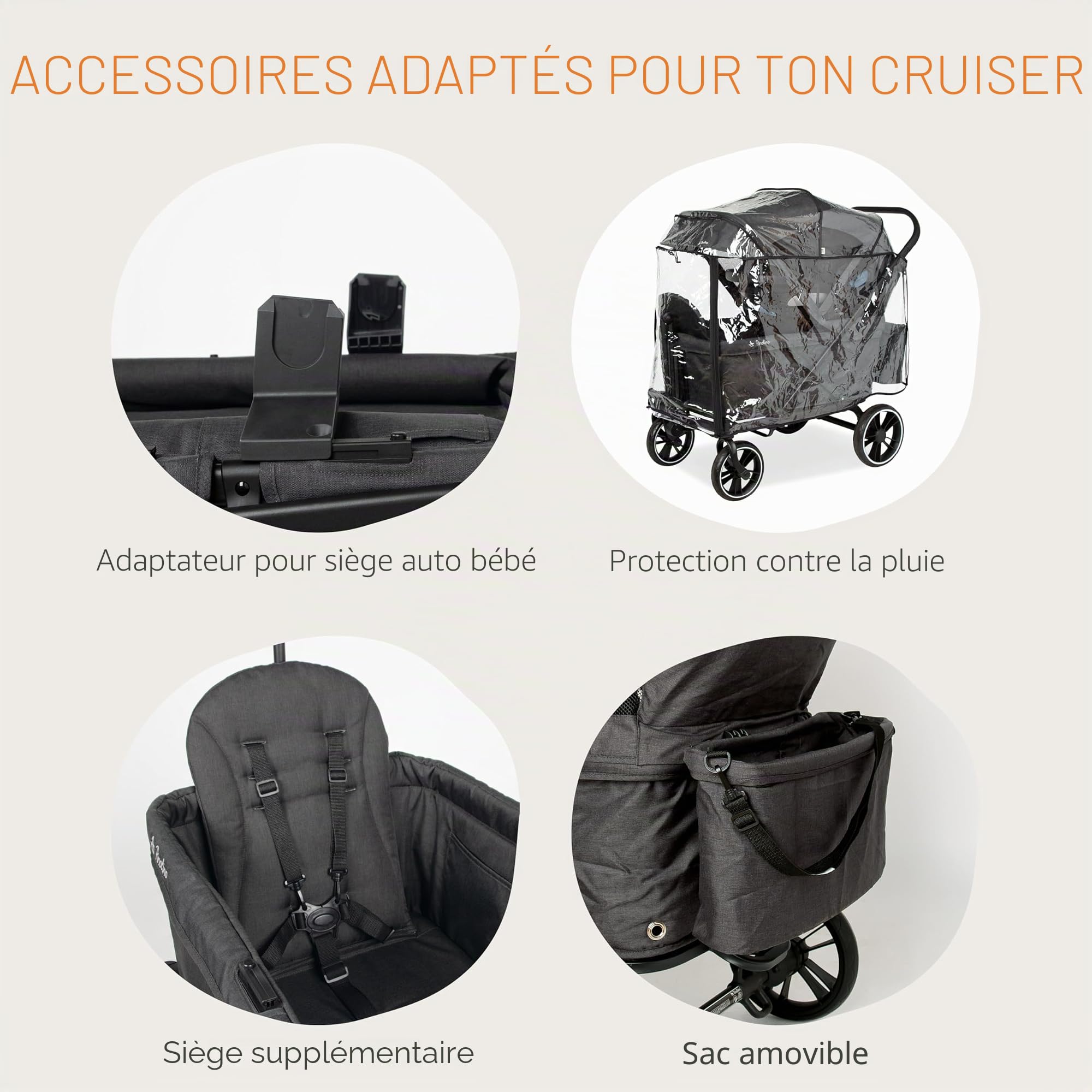 Chariot Pliant « Cruiser »