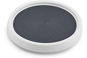 Small Lazy Susan 6 Inch | Non-Skid Turntable for Cabinet Pantry Counter