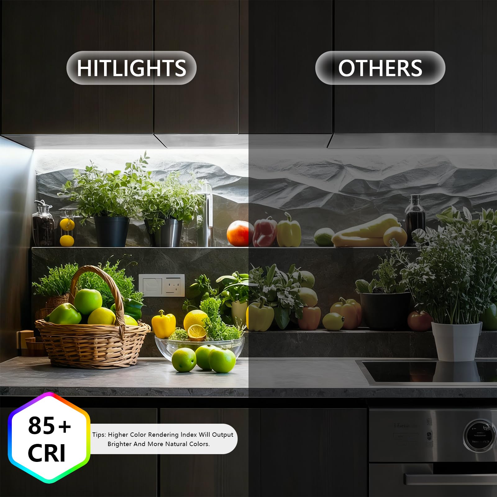 COB Led-strip USB 5 V, warmwit dimbaar, CRI85 8 mm breed, flexibele ledstrip voor tv-achtergrond, keuken, woonkamer, feest en doe-het-zelfdecoratie (warm wit, 3 m