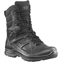 HAIX Black Eagle Tactical 2.0 GTX High Side Zip - Waterproof Work Boots, With Anti-Slip Sole, Shock Absorbing Technology, And Lightweight Design, Great Boots For Police Men