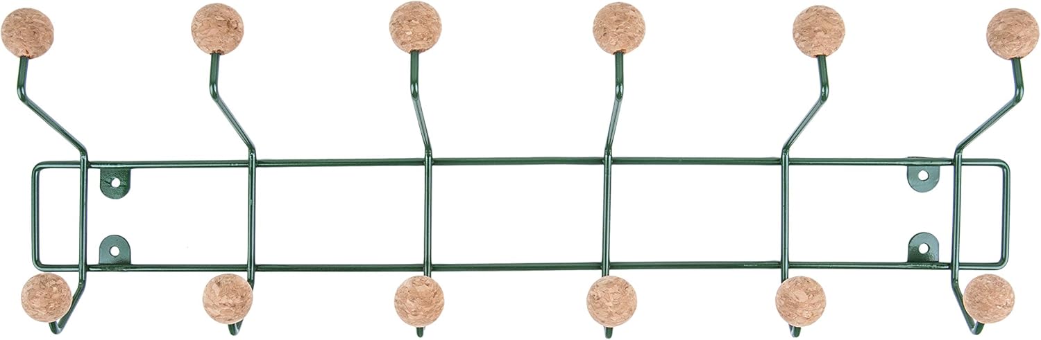Present Time Hatboxes & hat Racks, Cork, Green, One Size