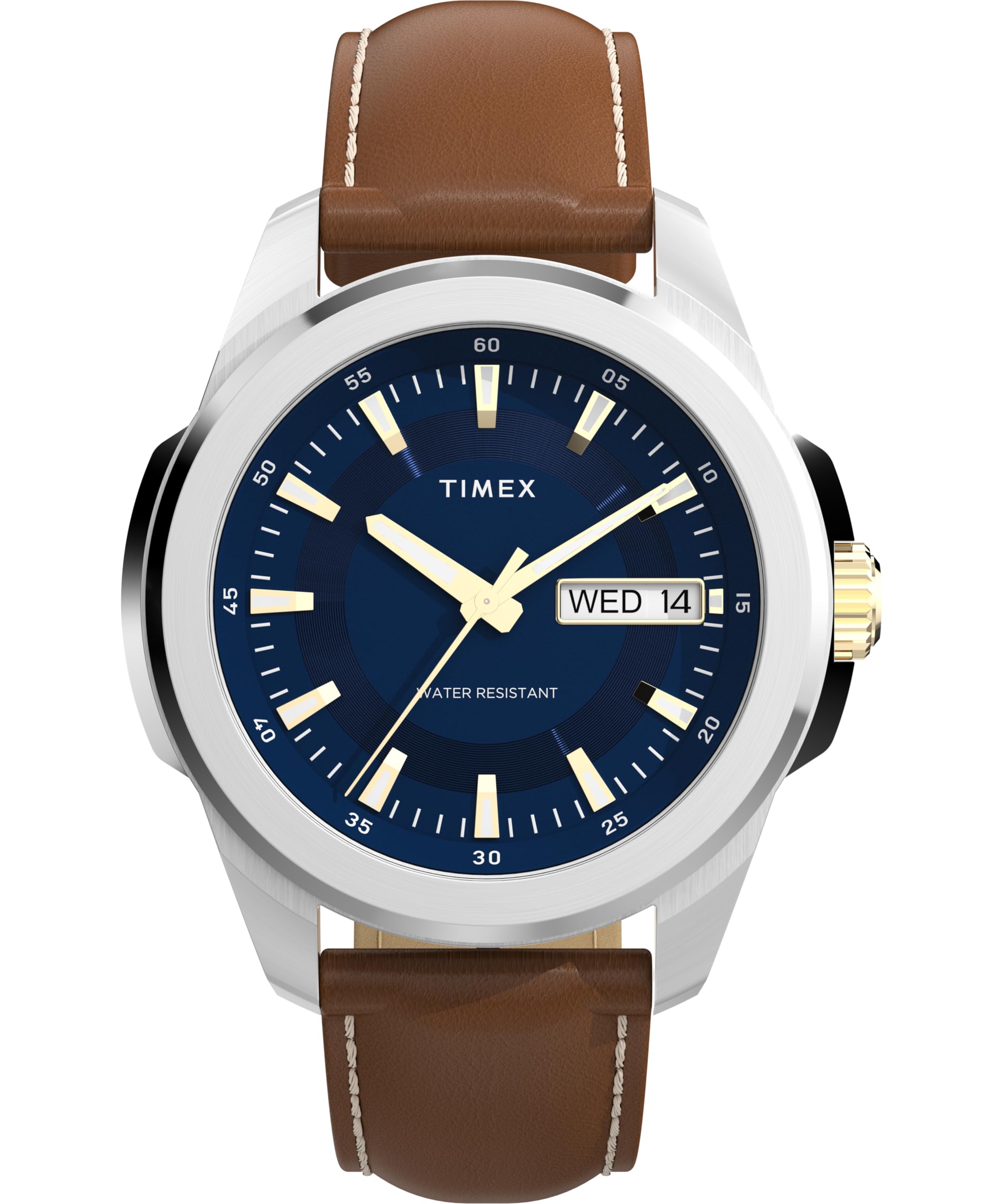 Timex Men's Essex Day and Date 45mm Quartz Watch