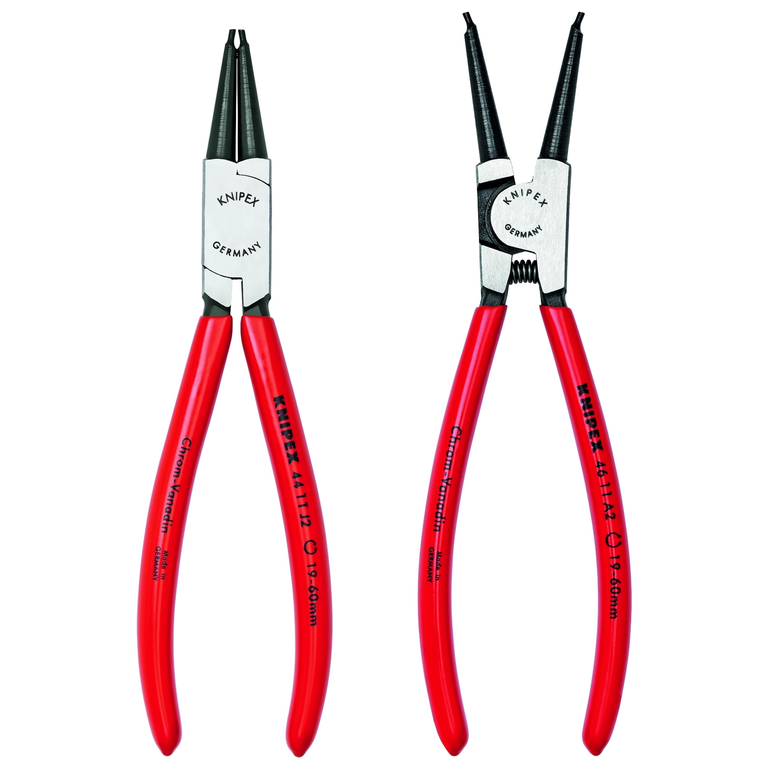 Knipex Tools 9K 00 80 18 US Circlip Snap-Ring Pliers Set (2 Piece),