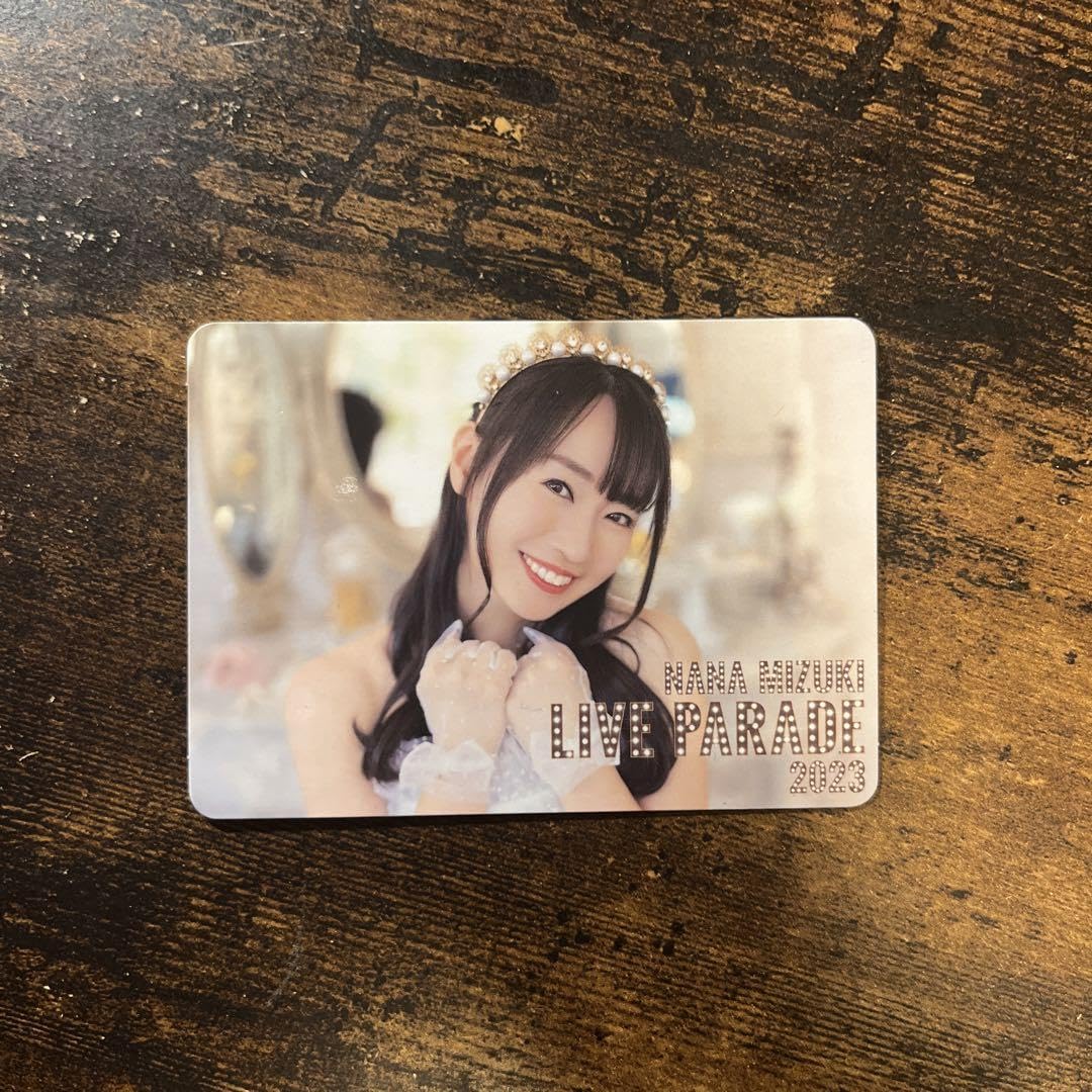 Amazon.co.jp: 水樹奈々 LIVE PARADE 2023 NANACA レアカード : おもちゃ