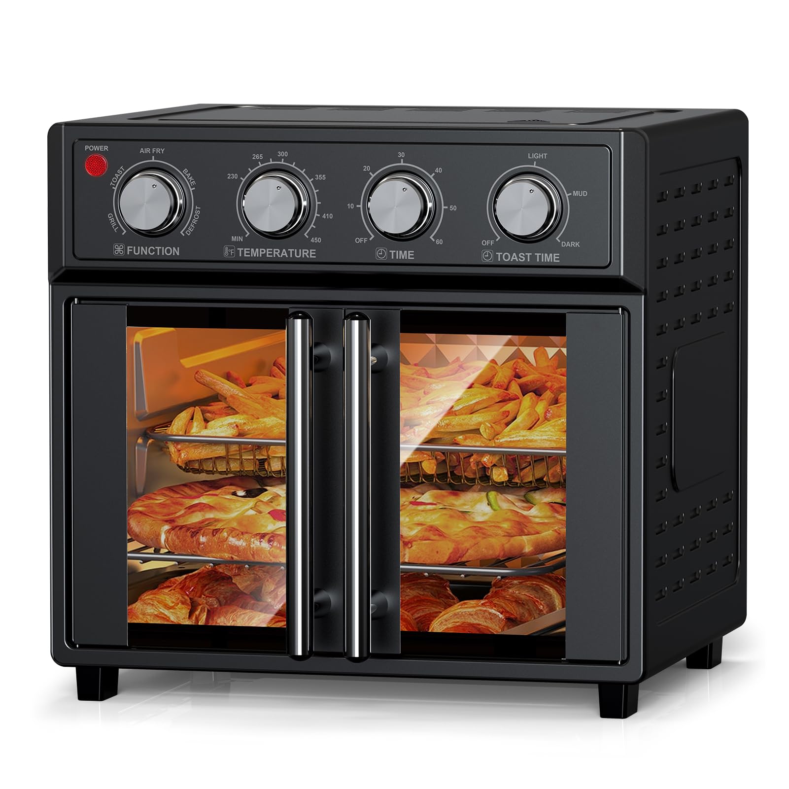 Amazon.com: PlumChef 26L Large capacity French Double-Door Air