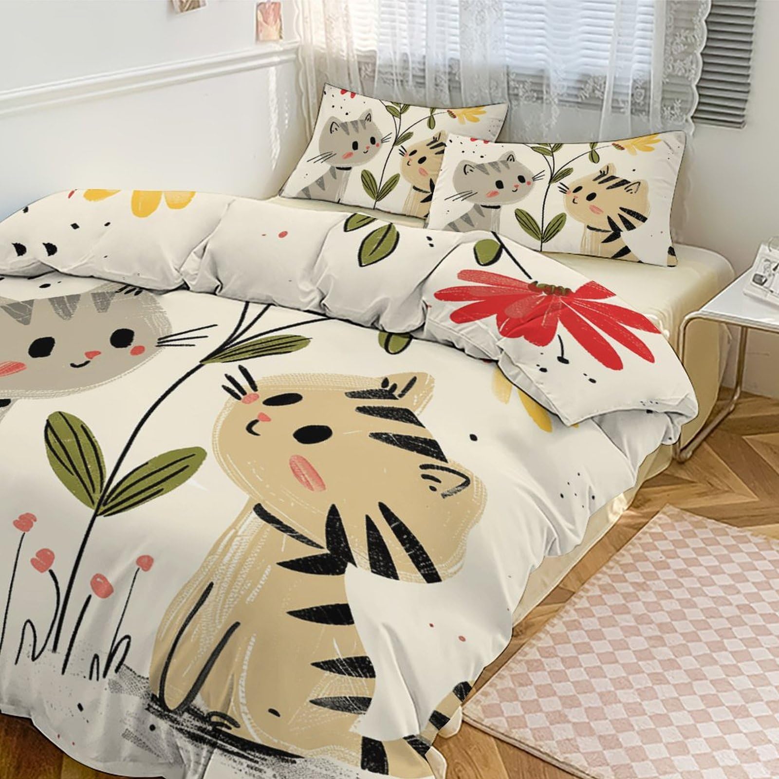 Housse de couette pour grand lit pour créer un cocon de douceur respirant dans votre chambre