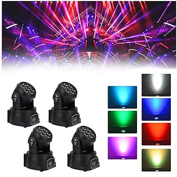 Amazon.co.jp: Frezon ステージライト 7X10W RGBW LED 舞台照明