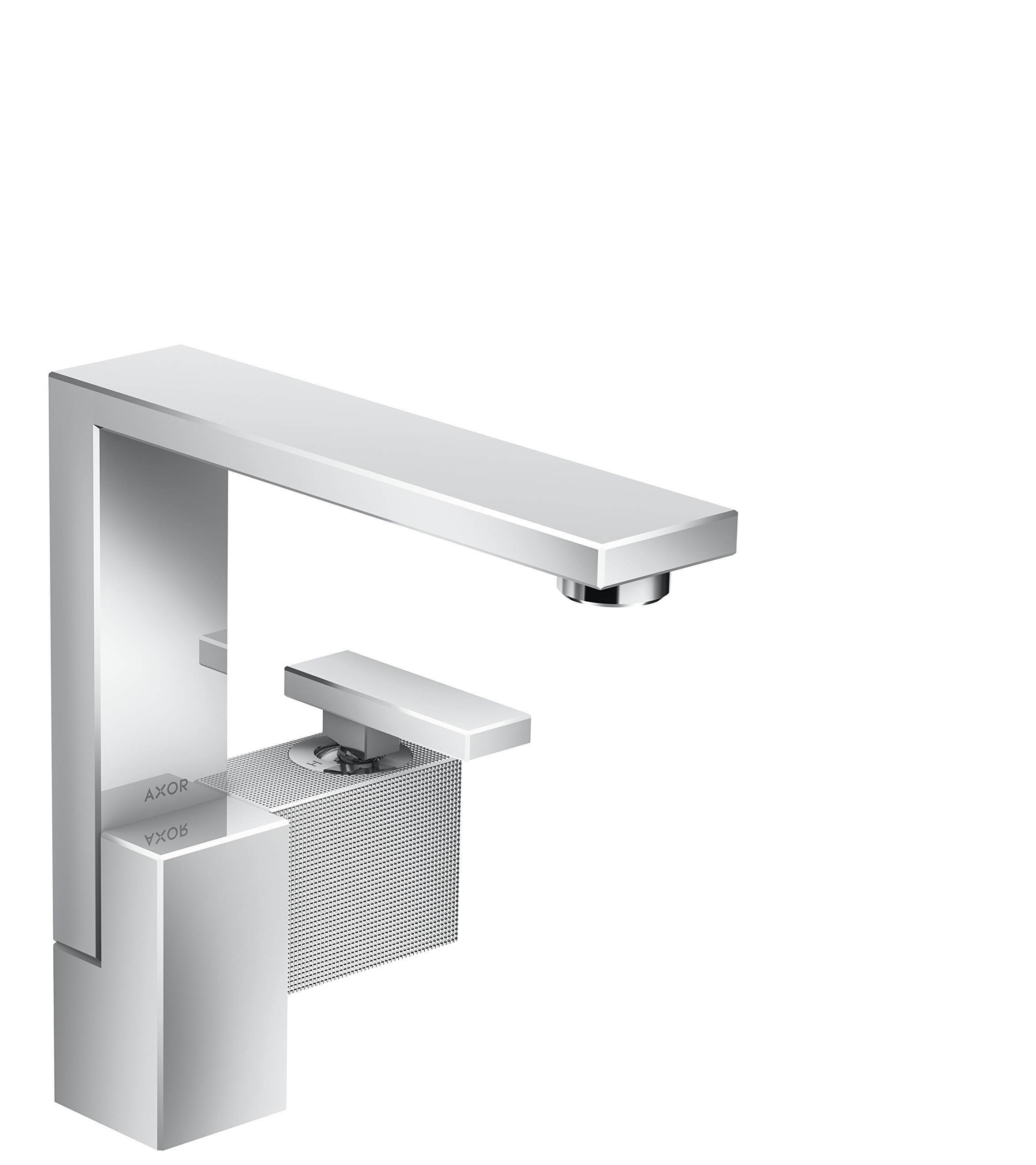 AXOR Edge Avantgarde 1-Handle 1 9-inch Tall Bathroom Sink Faucet in Chrome 46021001