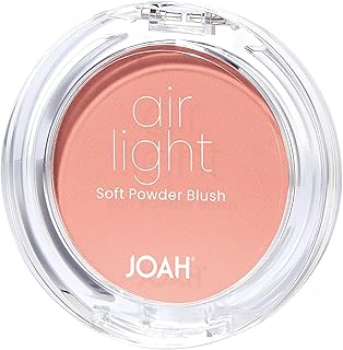 JOAH Air Light - Rubor en polvo suave de 0.15...