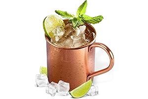 Solid Copper Moscow Mule Mugs: Experience the Authentic Taste Sensation