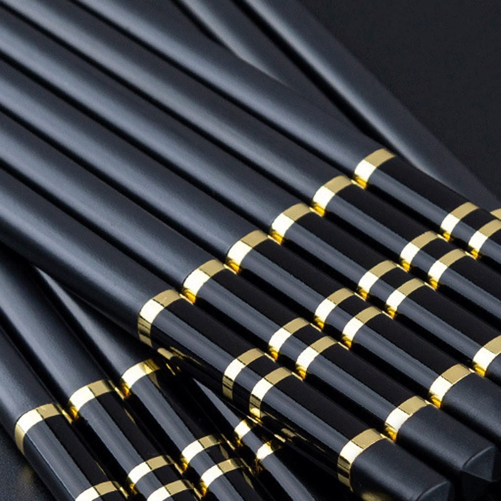 Palillos Reutilizables, 10 Pares de Palillos de aleación, palitos de Sushi, vajilla, palitos de Comida China, Utensilios de Catering, Utensilios de Cocina Antideslizantes for el hogar