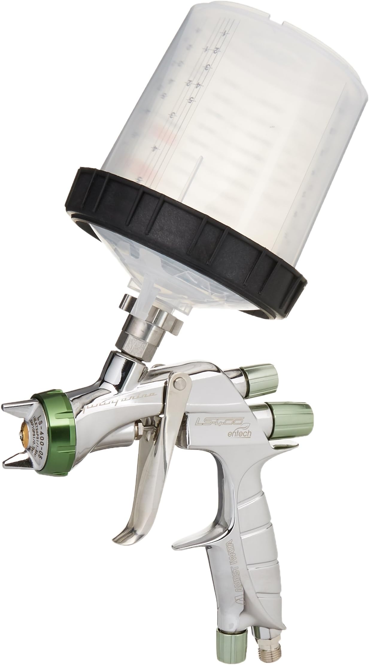 1.2 Super Nova Entech LS400 Silver Handheld Plastic Metal Manual Pump Sprayer