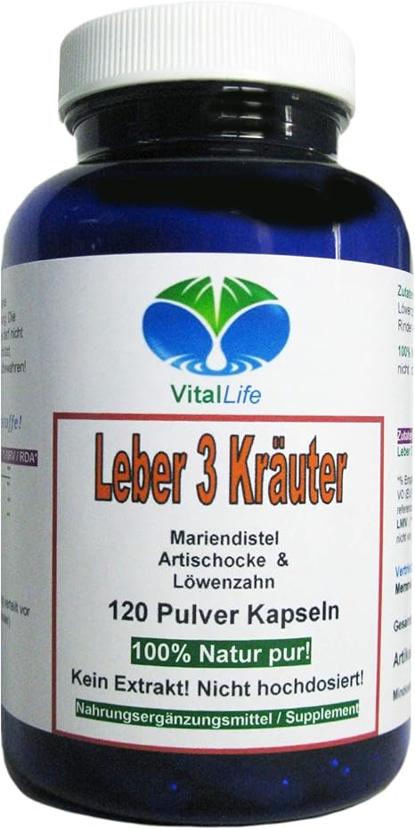 Leber Reinigung TOP 3 LEBER Kräuter Mariendistel Artischocke ...