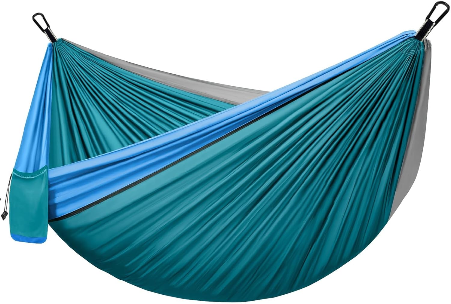 Parachute Nylon Hammock for Outdoor Camping - Heavy Duty Portable Swing Chair Supports Single & Double Occupancy