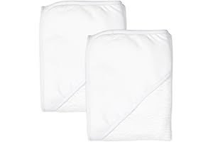 Burt's Bees Baby 2-Pack Organic Cotton Hooded Towels