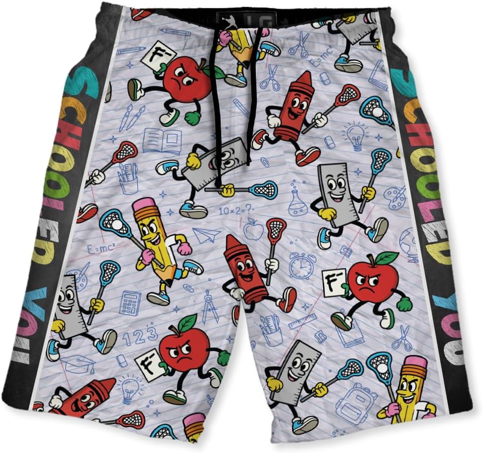Schooled You Youth Lacrosse Shorts