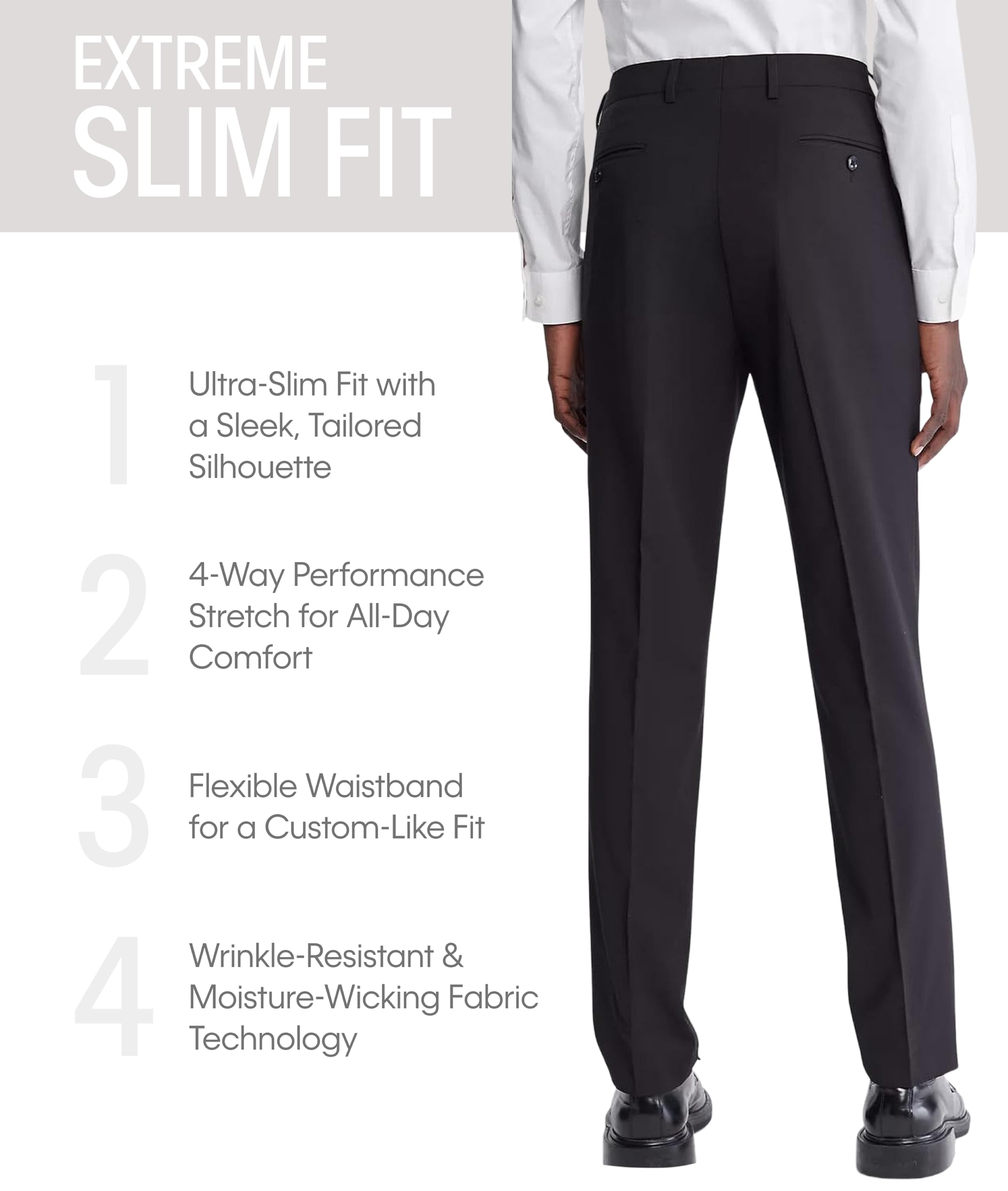 Calvin Klein Vaqueros Hombre Skinny elásticos
